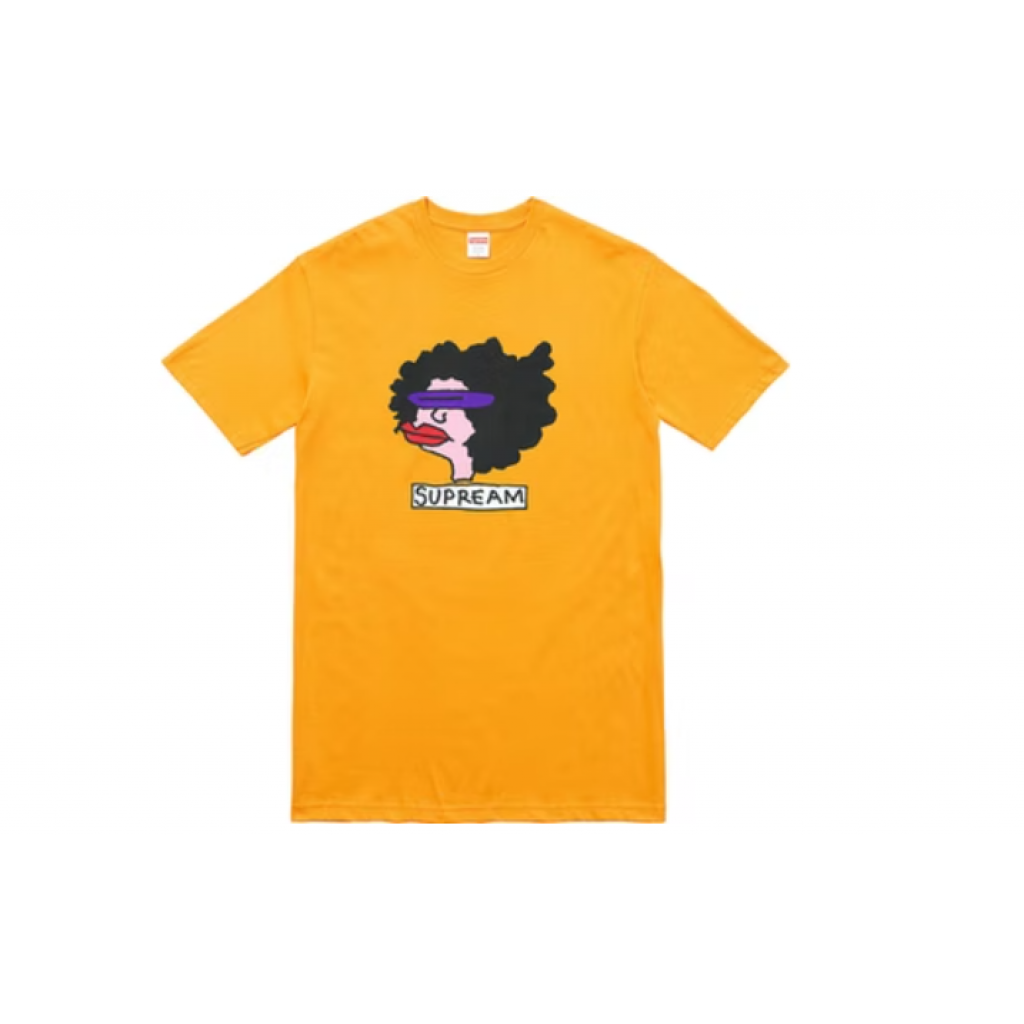 Supreme Gonz Tee Yellow by youbetterfly